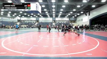 165 lbs Quarterfinal - Tyree Graham, Gladiator Wrestling Club vs Andrew Yeats, Huntingdon