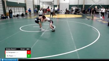 125 lbs Champ. Round 3 - Benjamin Pope, Ottawa University vs Brock Ferguson, Cowley College