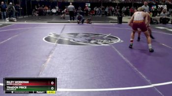 132 lbs Cons. Round 2 - Traidon Price, Pocatello vs Riley Workman, Nampa Christian