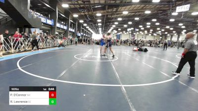 182 lbs Consi Of 16 #1 - Patrick O'Connor, NH vs Reese Lawrence, SC