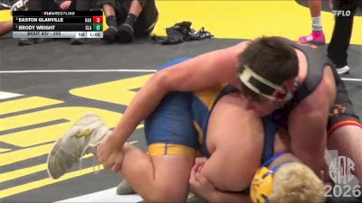 205 lbs 1st Place Match - Brody Wright, Clark vs Easton Glanville, Oakdale