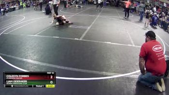 60 lbs Champ. Round 1 - Colesyn Forbes, Plainview Pirates vs Liam DeKraker, Norris Wrestling Club