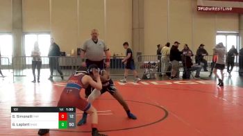 101 lbs Prelims - Gavin Simonelli, Washington Twp. Minutemen ES vs Grif Laplant, NY Aggressors ES