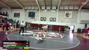 110 lbs Cons. Round 2 - Kennedi Blevins, Lingle-Ft. Laramie/Southeast vs Daytona Hannah, Moorcroft