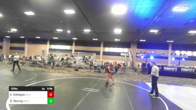 101 lbs Quarterfinal - Esperanza Gallegos, Nm Gold vs Rio Rening, Wright Wr Ac