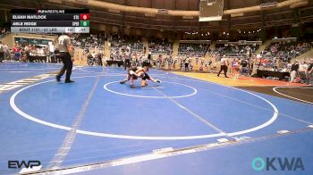 67 lbs Consi Of 8 #1 - Elijah Matlock, Sallisaw Takedown Club vs Able Ridge, Sperry Wrestling Club