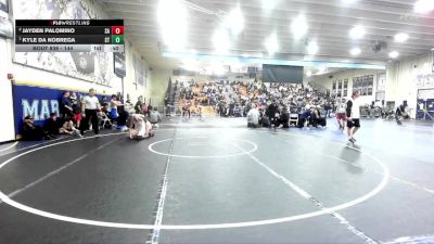 144 lbs Cons. Semi - Kyle Da Nobrega, South Torrance vs Jayden Palomino, Santa Ana