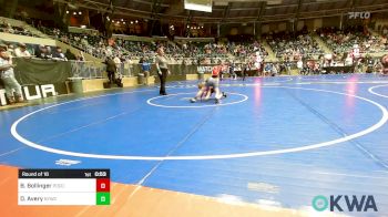 70 lbs Round Of 16 - Bobby Bollinger, Pocola Youth Wrestling vs Daxon Avery, Newcastle Youth Wrestling