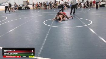 125 lbs Quarterfinal - Musa Jalloh, CWC vs Angel Delgado, Eagle Empire