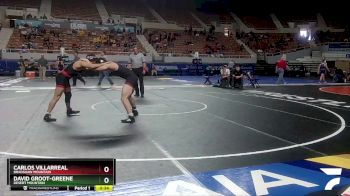 D2-138 lbs Cons. Round 2 - Carlos Villarreal, Bradshaw Mountain vs David Groot-Greene, Desert Mountain