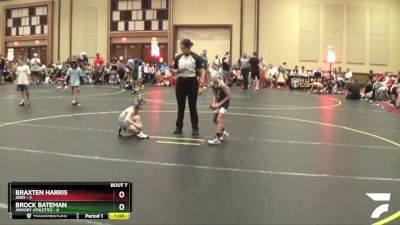 46 lbs Semis & 1st Wrestleback (8 Team) - Brock Bateman, Armory Athletics vs Braxten Harris, Ares