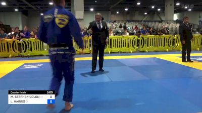 MICHAEL STEPHEN COLON vs LUKE HARRIS 2024 American National IBJJF Jiu-Jitsu Championship