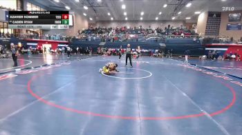 144 lbs Consolation 1st - Xzavier Kommer, Tecumseh vs Caden Ryan, Frisco Memorial