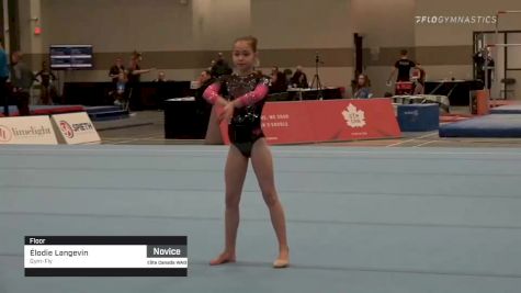 Élodie Langevin - Floor, Gym-Fly