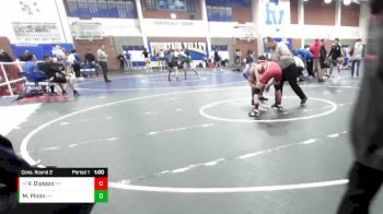 132 lbs Cons. Round 2 - Vinnie Dipippo, Mission Viejo vs Matthew Pinon, Newport Harbor