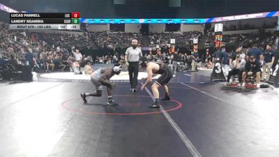 165 lbs Consi Of 32 #2 - Lucas Pannell, Los Gatos (CC) vs Landry Ngambia, Clovis North (CS)