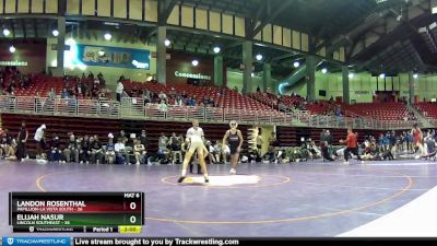 126 lbs 2nd Wrestleback (16 Team) - Landon Rosenthal, Papillion-La Vista South vs Elijah Nasur, Lincoln Southeast