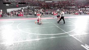 160 lbs Champ. Round 1 - Bradyn Michlig, Mukwonago Wrestling Club vs Blake Nyhagen, Bruce School