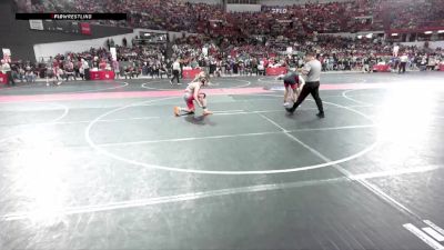 160 lbs Champ. Round 1 - Bradyn Michlig, Mukwonago Wrestling Club vs Blake Nyhagen, Bruce School