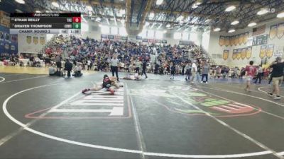 132 lbs Champ. Round 3 - Draven Thompson, Winter Haven High vs Ethan Reilly, Lake Highland Prep