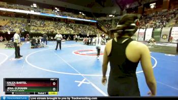 125 Class 2 lbs Cons. Semi - Halea Bartel, Lebanon vs Jena Gumahin, Ft. Zumwalt South