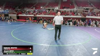 285 lbs 2nd Wrestleback And Semi-finals(16 Team) - Isaiah Ortiz, Amarillo Tascosa vs Ishmael Benitez, Lubbock