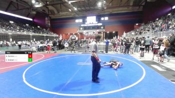 72 lbs Quarterfinal - Alexzeah Corona, Blazers WC vs Edysen Graham, Heights WC