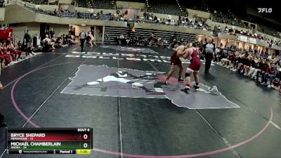 285 lbs Semis & 1st Wrestleback (8 Team) - Bryce Shepard, Menomonie vs Michael Chamberlain, Anoka