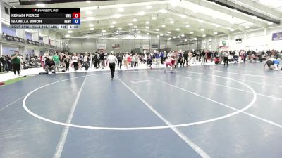 154.8-166.7 lbs Champ. Round 1 - Isabella Simon, NB Elite Wrestling Club vs Kenadi Pierce, M3 Wrestling Academy