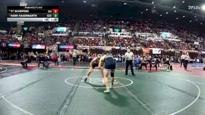 A - 175 lbs Quarterfinal - Hank Hagenbarth, Beaverhead Co. (Dillon) / Twin Bridges / Sheridan vs Ty Schepens, Sidney / Fairview