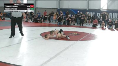 71 lbs Cons. Rd Of 16 - Robbie Haynes, Silver Valley Wrestling Club vs Deklin Dehnel, Deer Park Ironman Wrestling Club