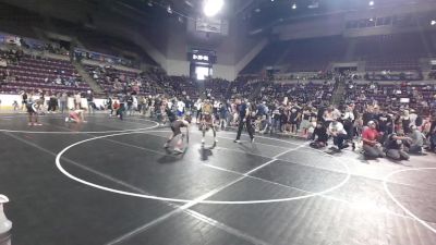 105 lbs Champ. Rd Of 16 - Kage Hartman, Junior Cougar Wrestling Club vs Colt Bartel, Durango Wrestling