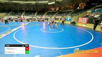 150 lbs Final - Jaden Meadows, NM Beast vs Matilda Hruby, Brighton Wrestling Club