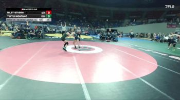 4A/3A/2A/1A Girls 115 Cons. Round 3 - Myli Montano, Colton Girls vs Riley Stubbs, Lakeview Girls