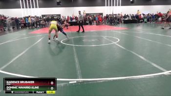 108 lbs Round 1 - Dominic Navarro Kline, SSHS vs Kaidence Brubaker, FIND