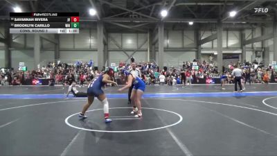 165 lbs Cons. Round 2 - Brooklyn Carillo, Winfield vs Savannah Rivera, Jr Viking