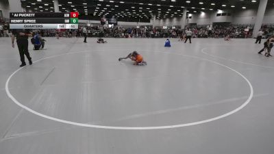 63 lbs Quarters - AJ Puckett, Alpha Elite Wrestling vs Henry Spree, Immortal Athletics WC