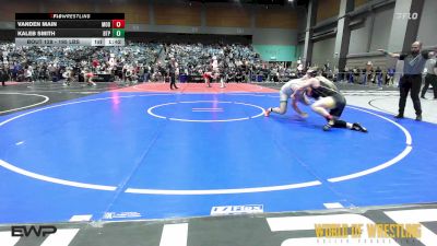 195 lbs Semifinal - Vanden Main, Modoc vs Kaleb Smith, Tulsa Blue T Panthers