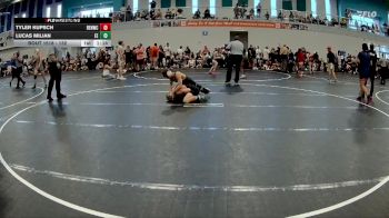 132 lbs Champ. Round 2 - Tyler Kupsch, Bucc E Neer Wrestling Club vs Lucas Milian, Eagle Empire