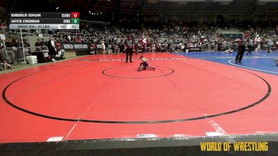 37 lbs Consolation - Emerick Ishuin, Believe To Achieve WC vs Jayce Crisman, Salem Elite Mat Club