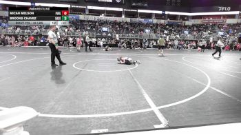 46 lbs Quarterfinal - Micah Melson, Purler Wrestling Academy vs Brooks Chavez, Backyard Brawlers