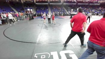 150 lbs Round Of 32 - Nick Dubuc, Westford Academy vs Jacob Robb, East Longmeadow