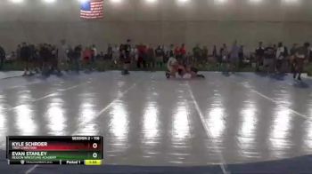 116 lbs Champ. Round 2 - Evan Stanley, Region Wrestling Academy vs Kyle Schroer, Troy Christian