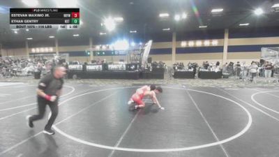 116 lbs Final - Estevan Maximo Jr., Rbywc vs Ethan Gentry, NXT Level Wr Ac