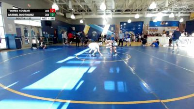 132 lbs Champ. Round 1 - James Aguilar, Mayhem Wrestling Club vs Gabriel Rodriguez, Eagle Empire