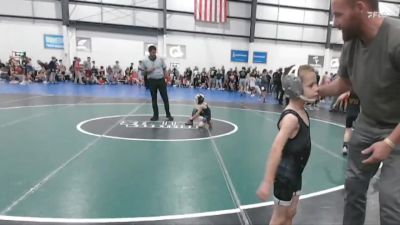50 lbs Semis (4 Team) - Cash Garland, GREAT BRIDGE WRESTLING CLUB vs Oliver Brumfield, STAUNTON REAPER
