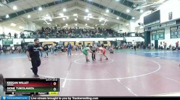 215 lbs Champ. Round 2 - Keegan Willet, Weiser vs Sione Tuikolavata, Lonestar