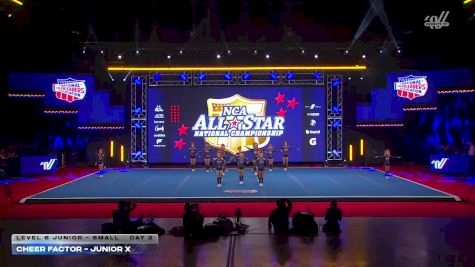 Cheer Factor - Junior X [2026 L6 Junior - Small Day 2] 2026 NCA All-Star National Championship