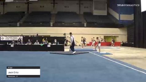 Jack Critz - Floor - 2021 USA Gymnastics Development Program National Championships