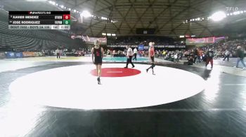 Boys 2A 106 lbs Champ. Round 1 - Xavier Mendez, Othello vs Jose Rodriguez, Franklin Pierce
